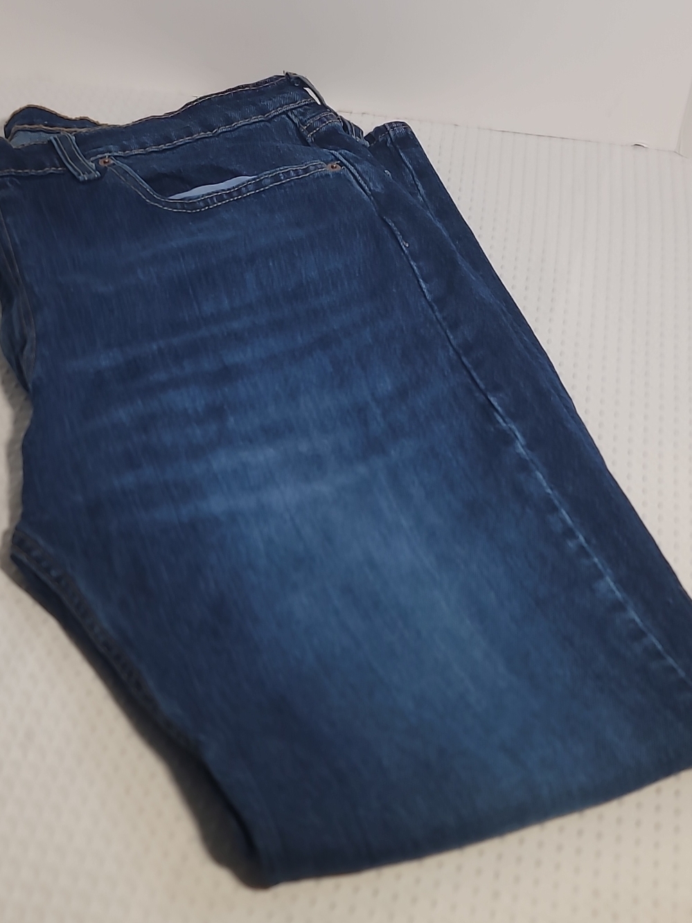 Levi's Slim Straight Men's Jeans in Dark Blue Denim